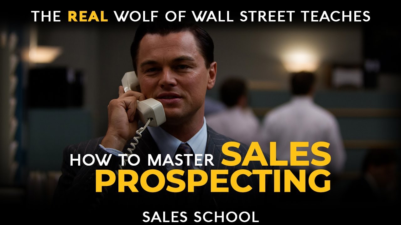 tempo Medicinsk afregning How to Master Sales Prospecting | Free Sales Training Program | Sales – Jordan  Belfort