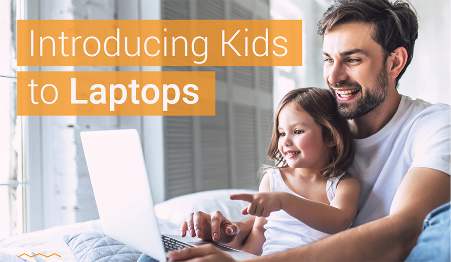 introducing kids to laptops