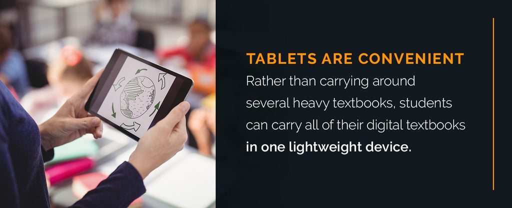 tablets are convenient