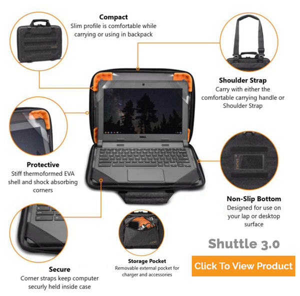 shuttle 3.0 chromebook cases for schools