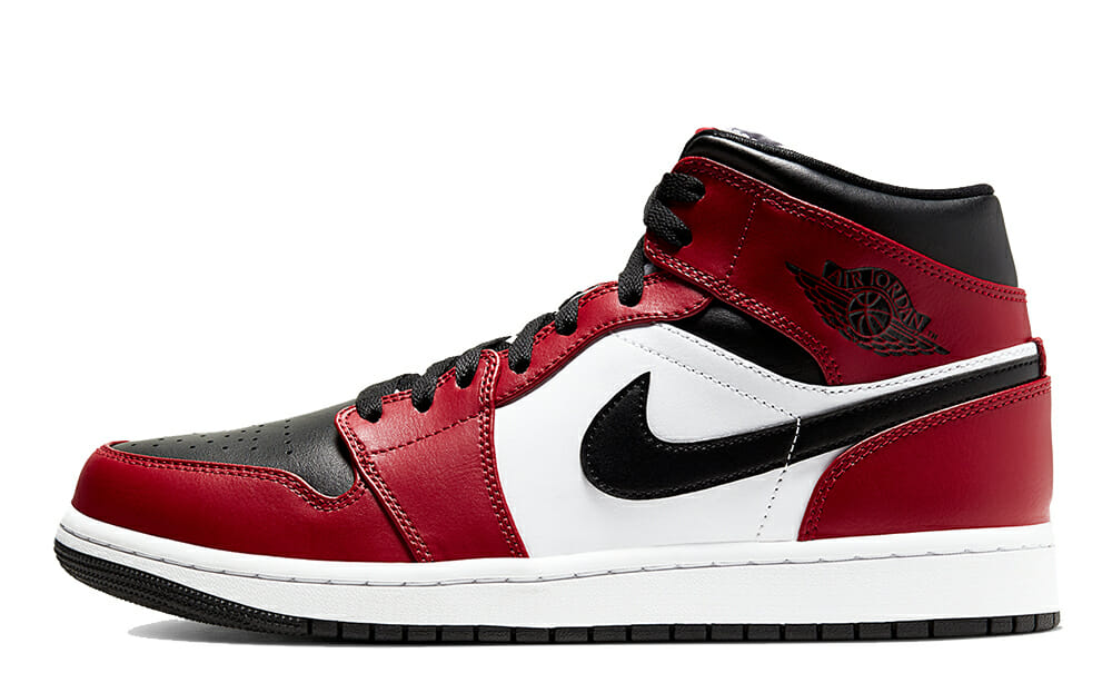 AIR JORDAN 1 MID CHICAGO BLACK TOE – EliteShoes.net