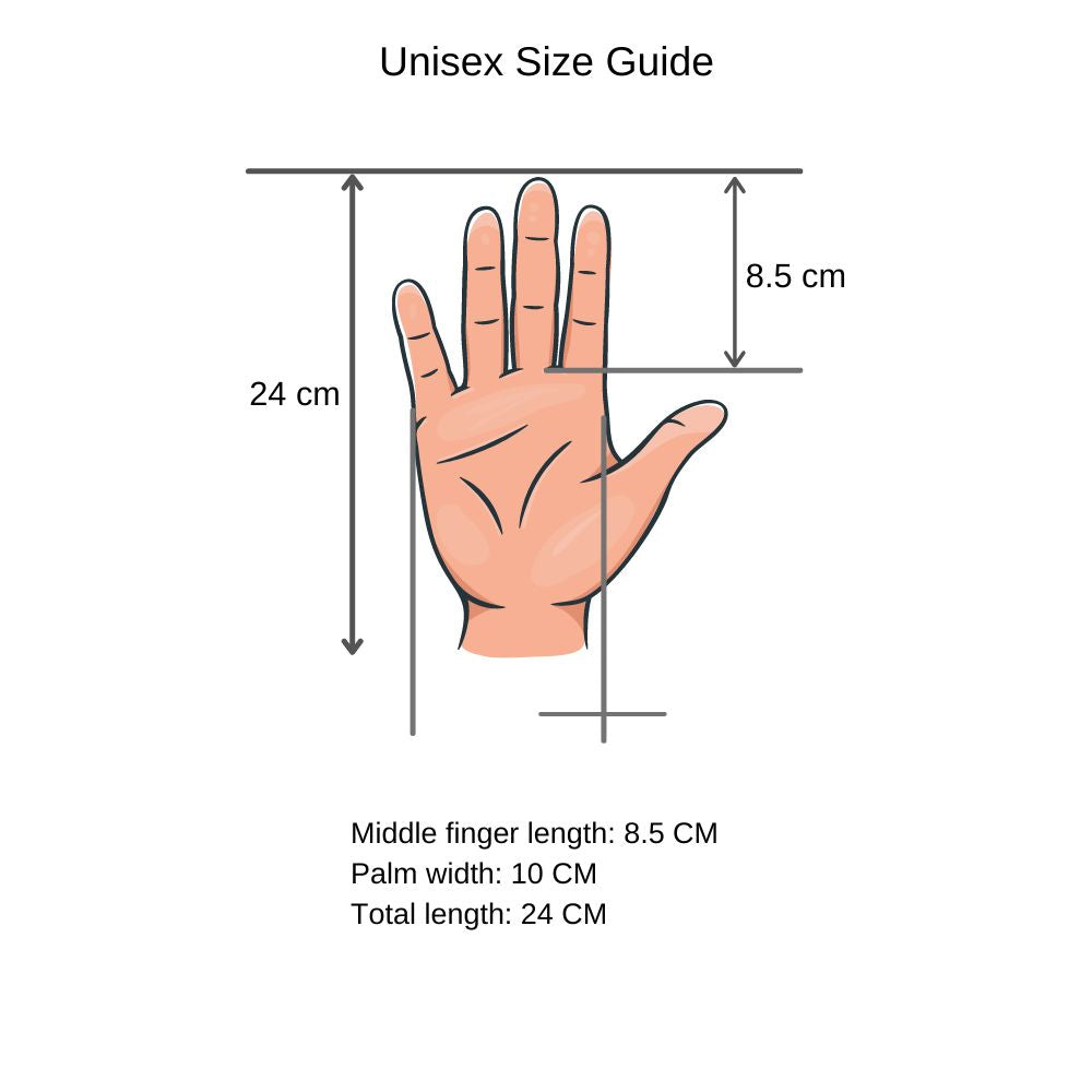 Pawstralia Pet grooming glove size guide