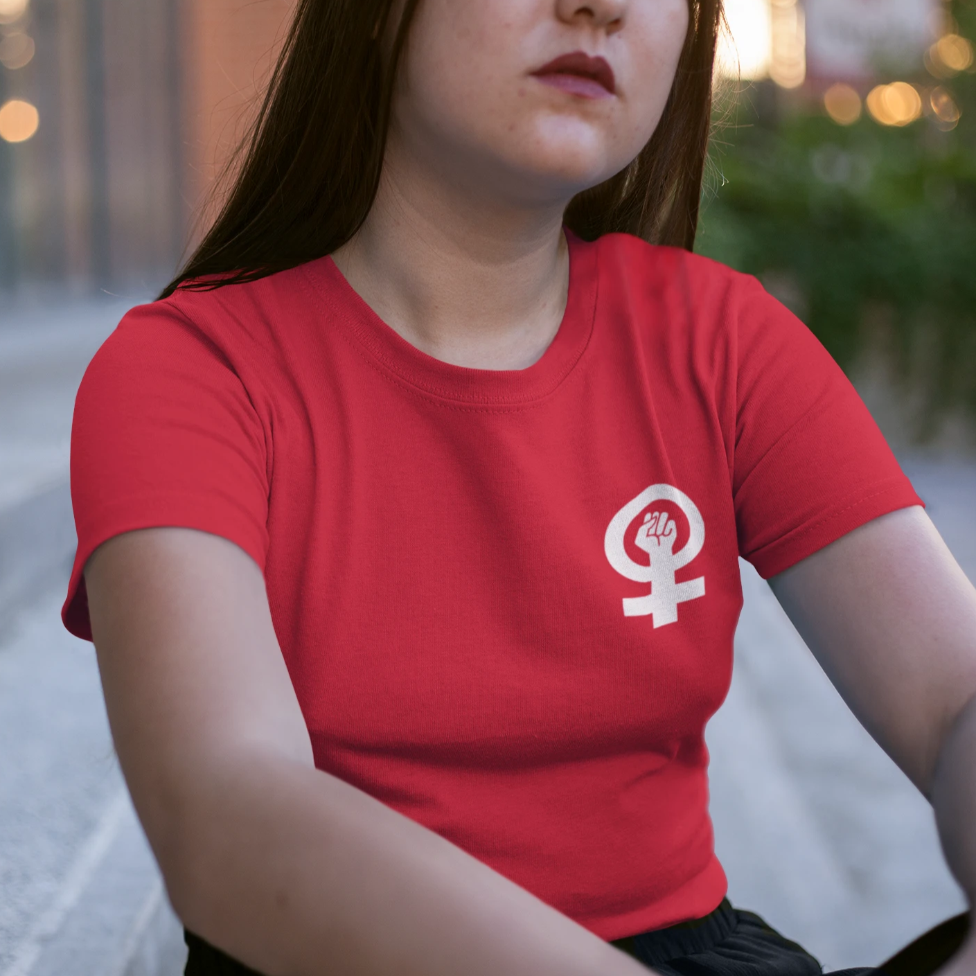 Camiseta Símbolo Feminista – Feminista