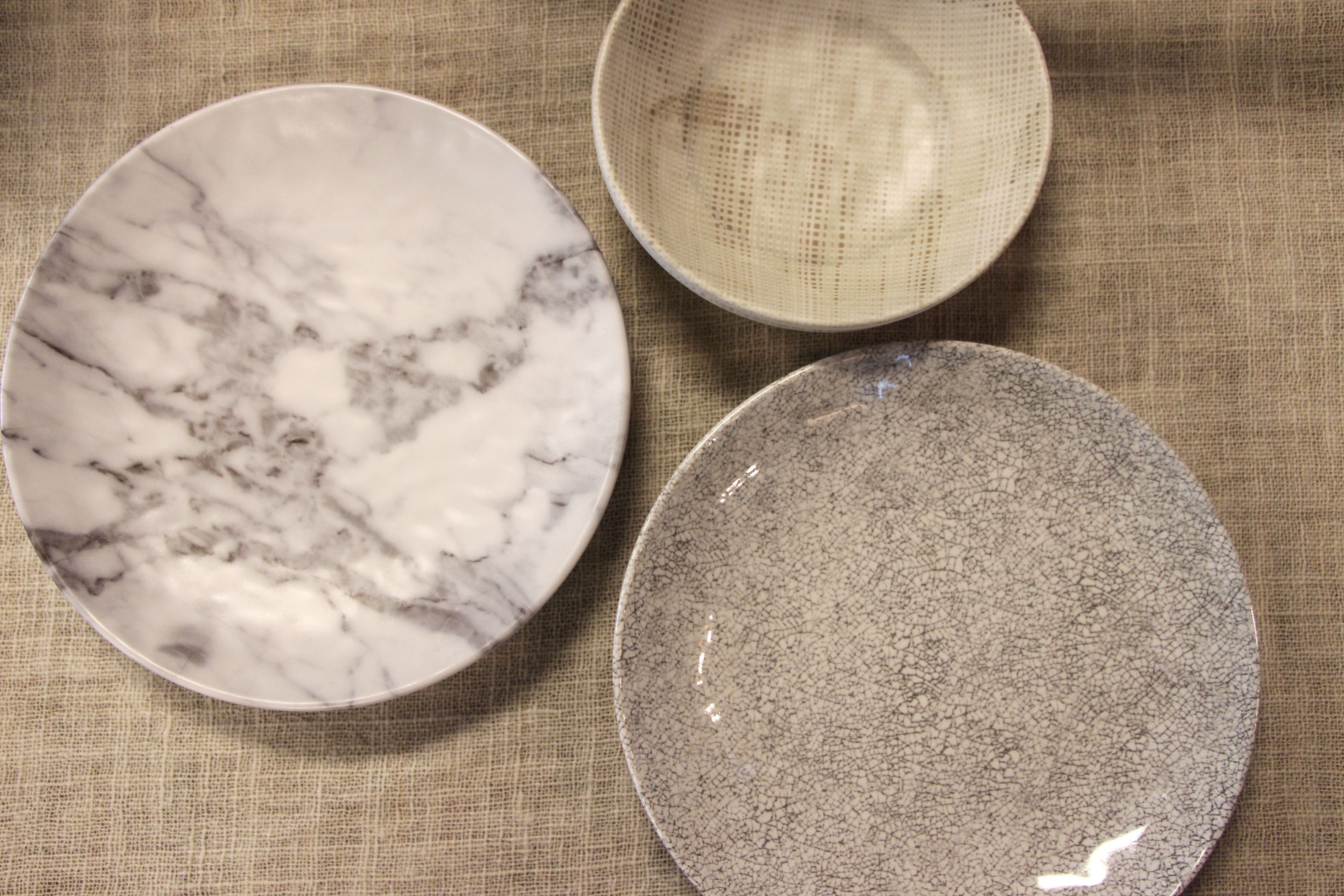 Textured Dinnerware