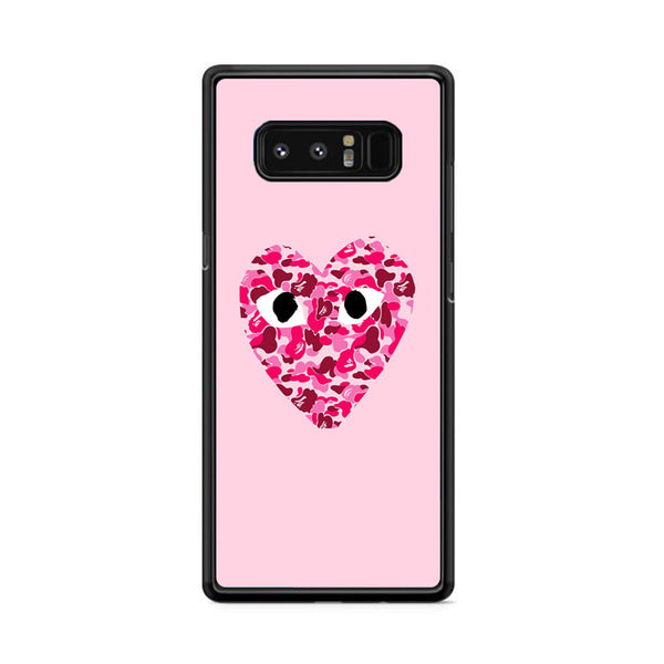 Pink Wallpaper Comme Des Garcons Camouflage Samsung Galaxy Note 8