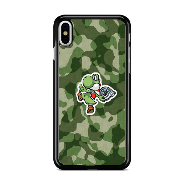 Turbo Yoshi Camouflage Wallpaper Iphone Xs Max Case Miloscase