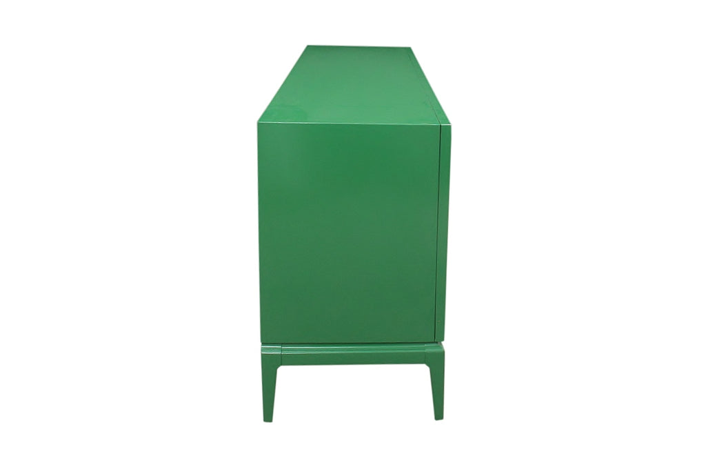 Mid Century Kelly Green Dresser By Thomasville Mission Avenue Studio