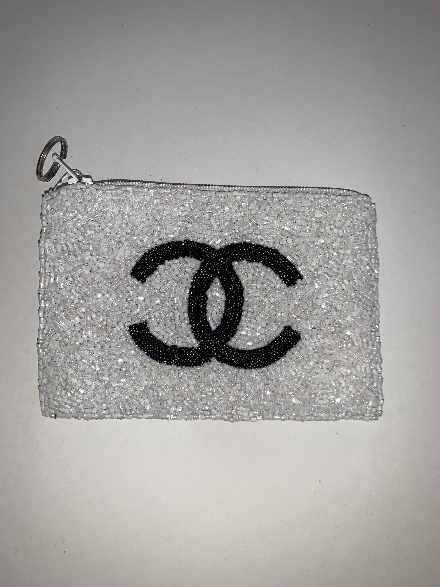 chanel beaded purse