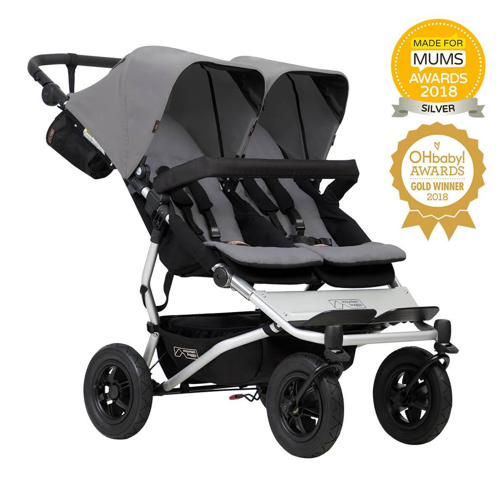 compact double pushchair