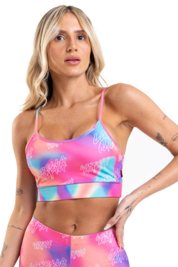 Sport Bra Labellamafia Go On Green – Labellamafia Swiss