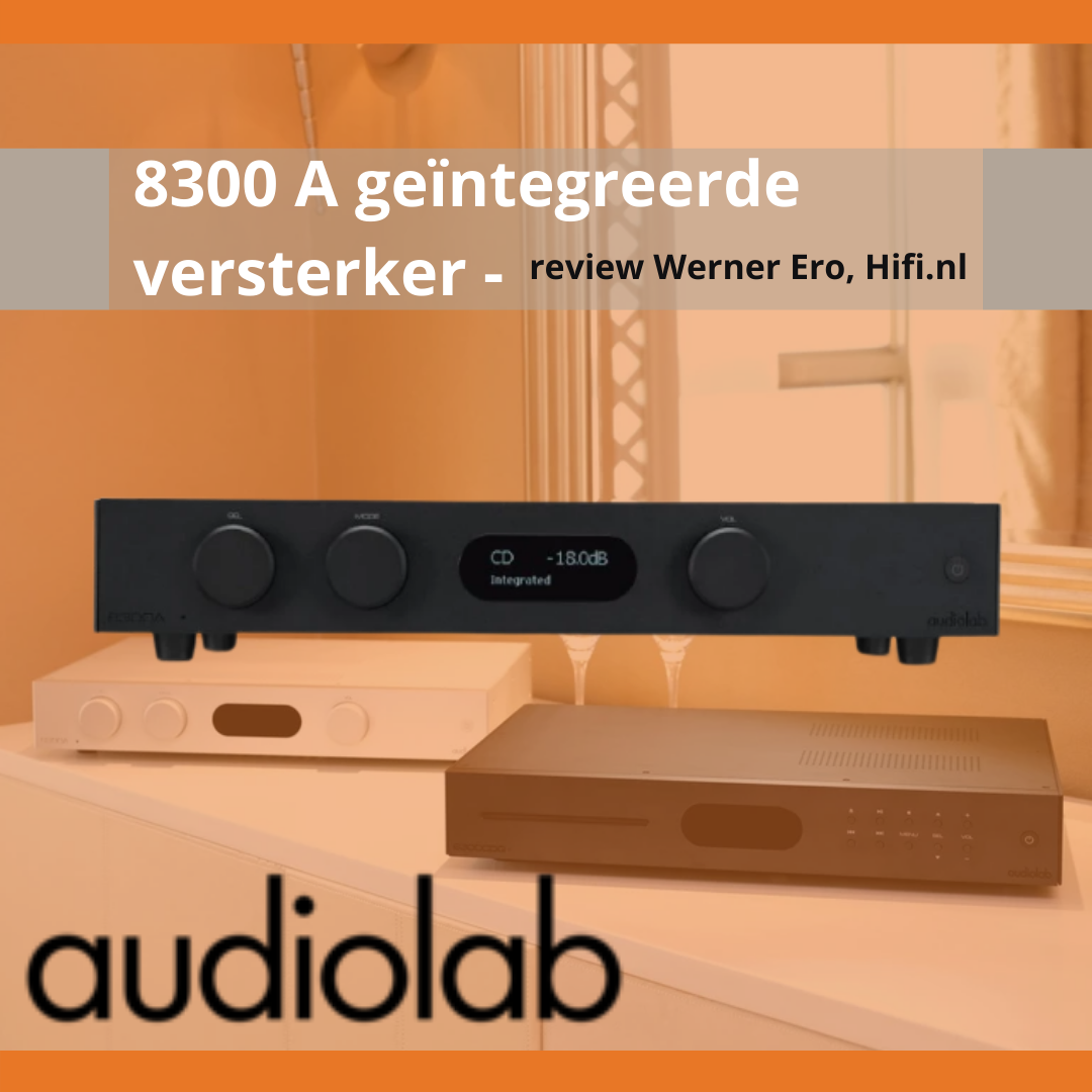 auteur Of later aanwijzing Review Audiolab 8300A