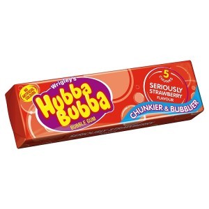 Hubba Bubba Max Outrageous Original Gum, 5 Count (Pack of 18)