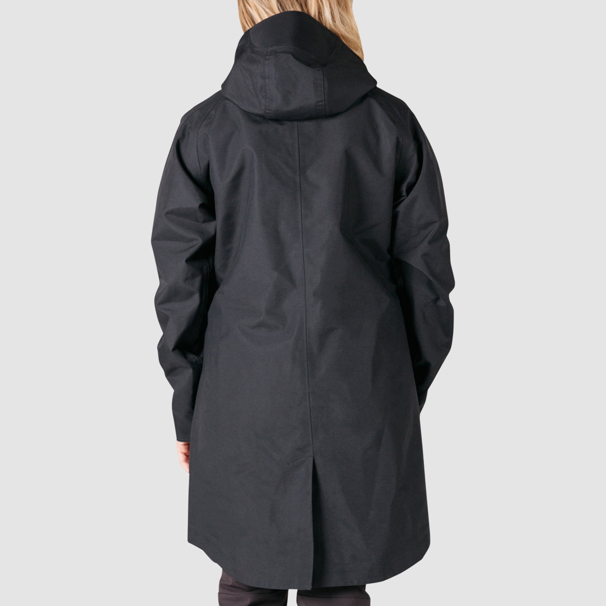 womens trench rain jacket with hood