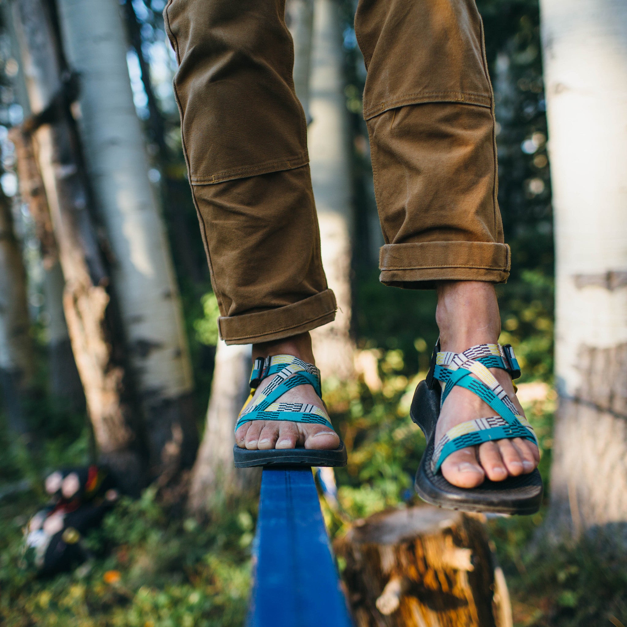 olive green chacos