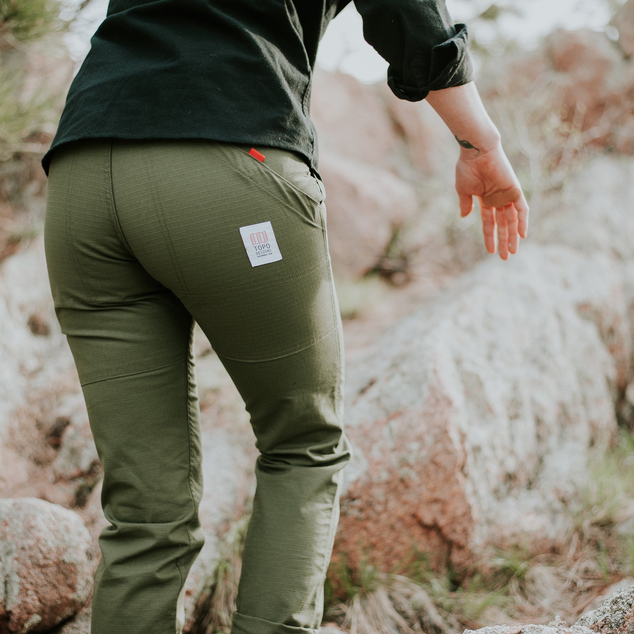 Women's Mountain Pants I Topo Designs made in USA | Topo Designs