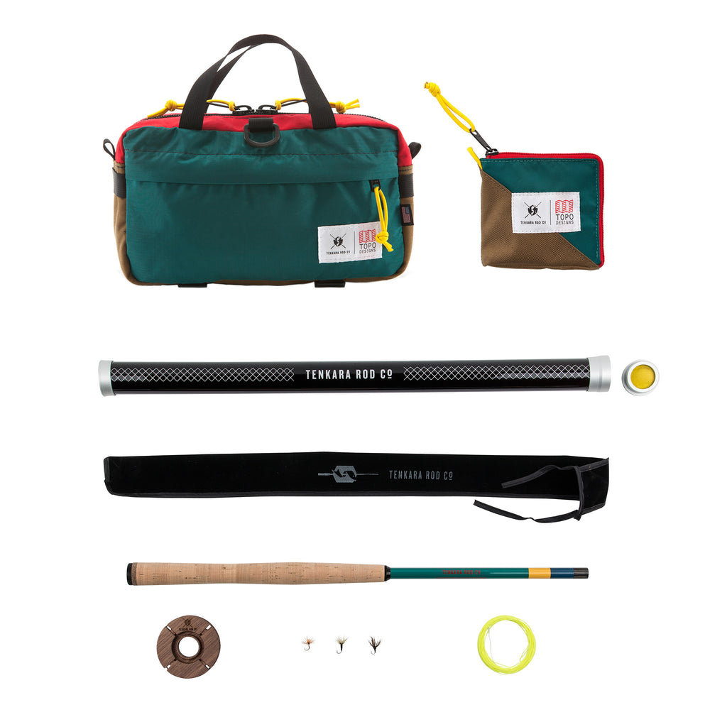 Topo Designs x Tenkara Rod Co Kit