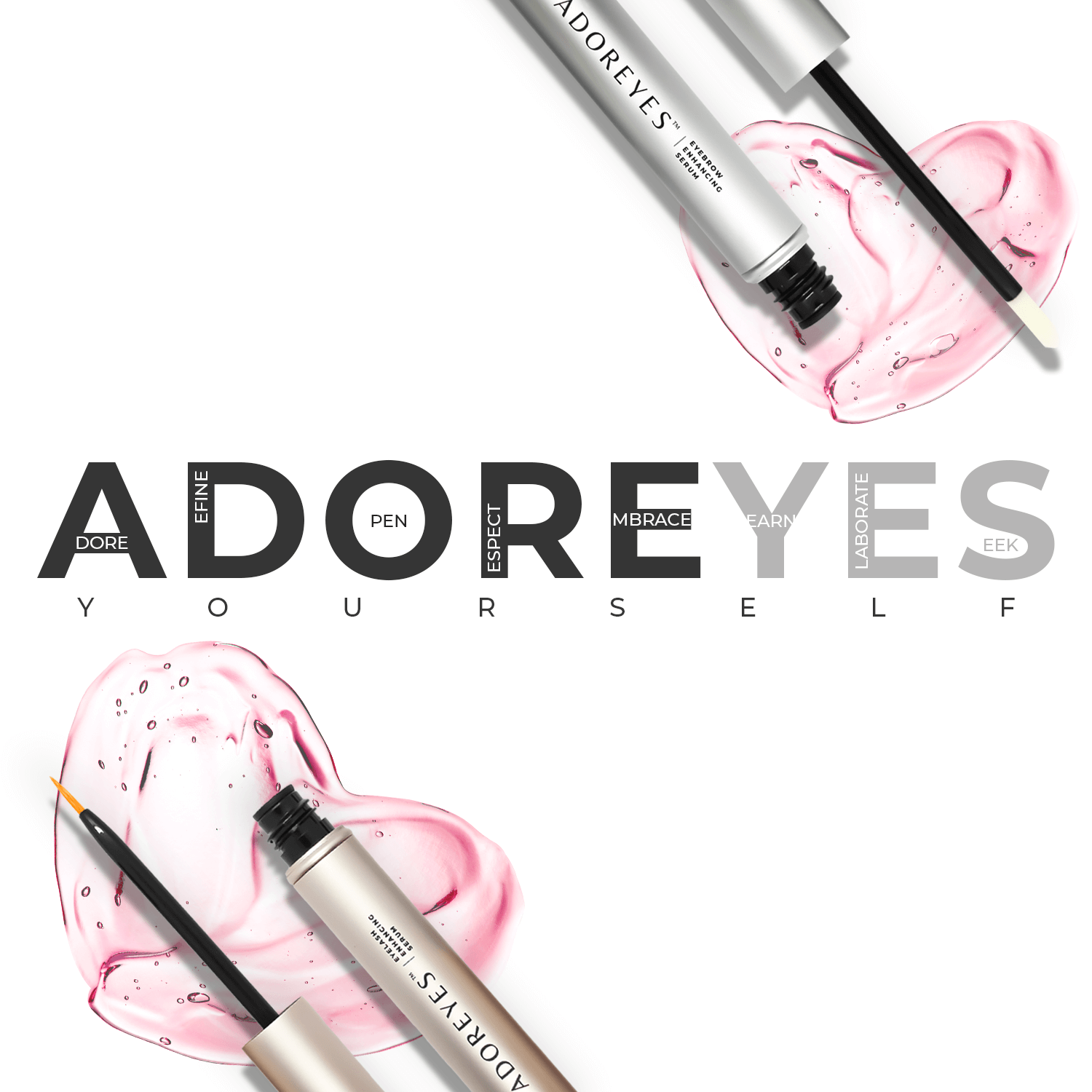 ADOREYES beauty self-love guide to love yourself