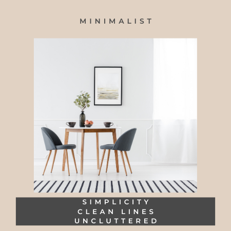 Minimalist Furniture 