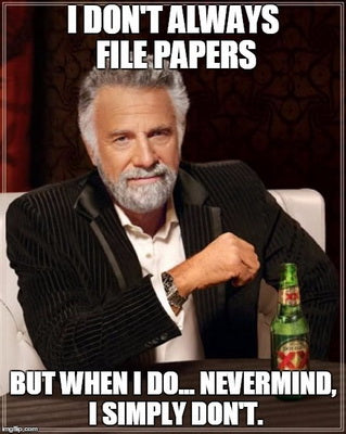 Everybody Hates Filing Papers