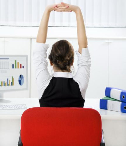 Exercise while at your desk