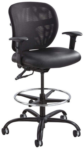 safco vue intensive use mesh task office chair in black