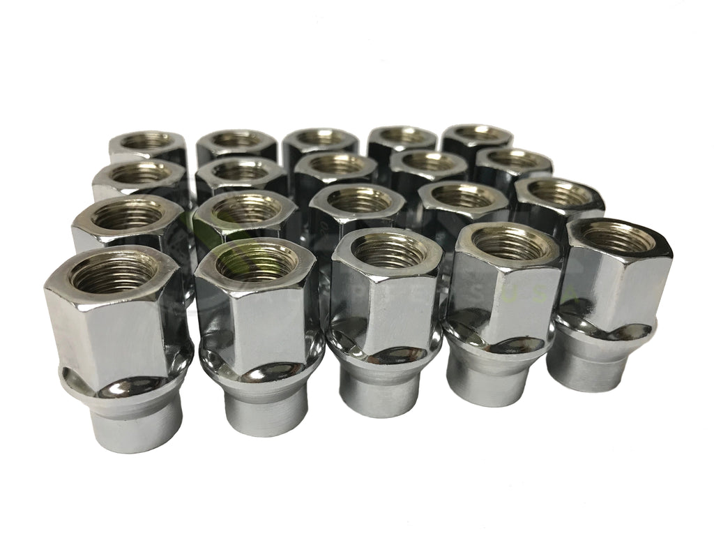 chrome wheel nuts