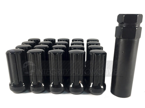 black chevy lug nuts