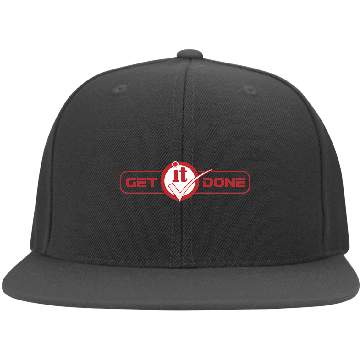 GIDONE Flat Bill Twill Flexfit Cap