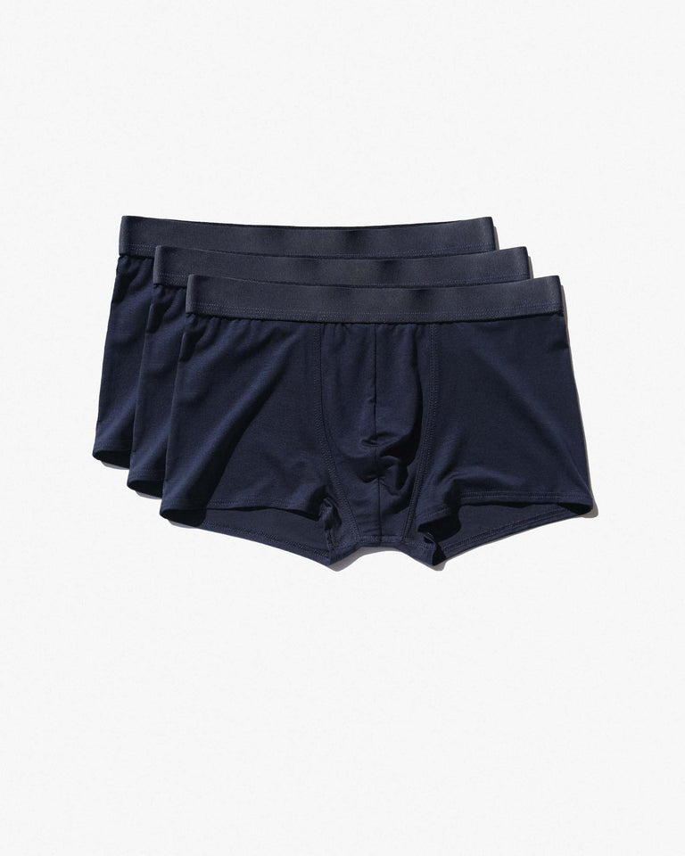 3 × Boxer Trunk in Navy Blue | Shop now – CDLP