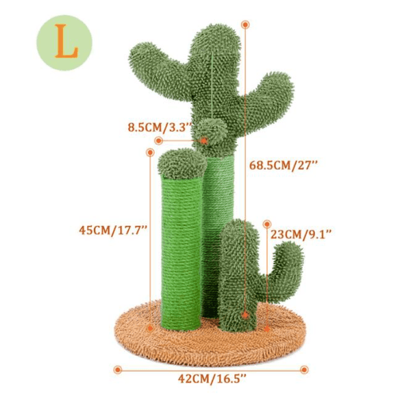 Cactus Cat Scratching Post 1