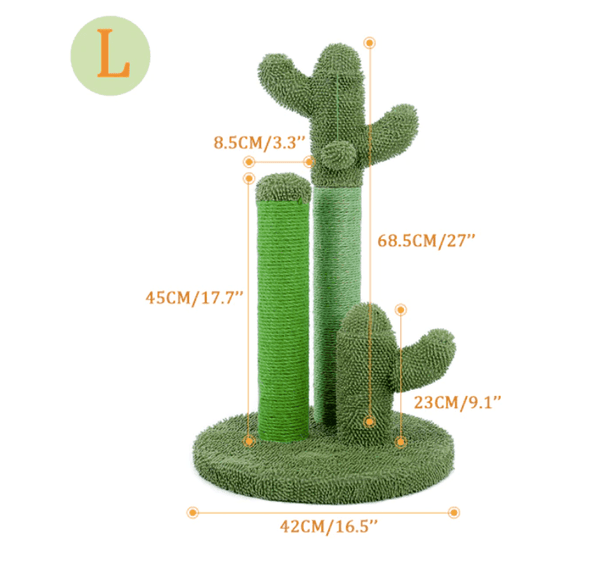 Cactus Cat Scratching Post 3