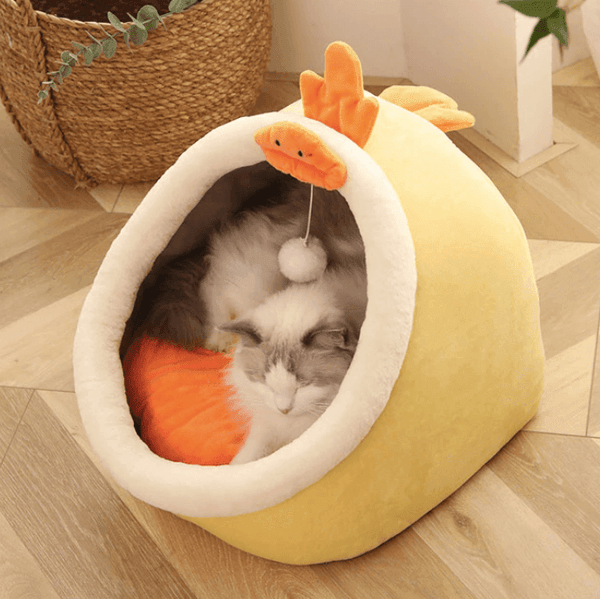 Cozy Cute Cat Bed 5