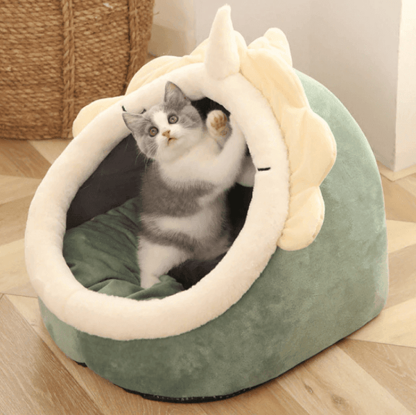 Cozy Cute Cat Bed 7