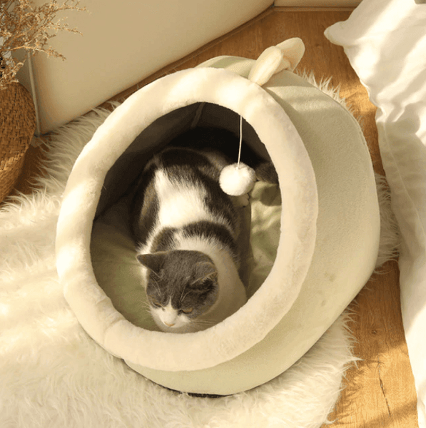 Cozy Cute Cat Bed 8