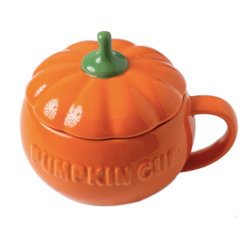 Creative Pumpkin Mugs with Spoon 2