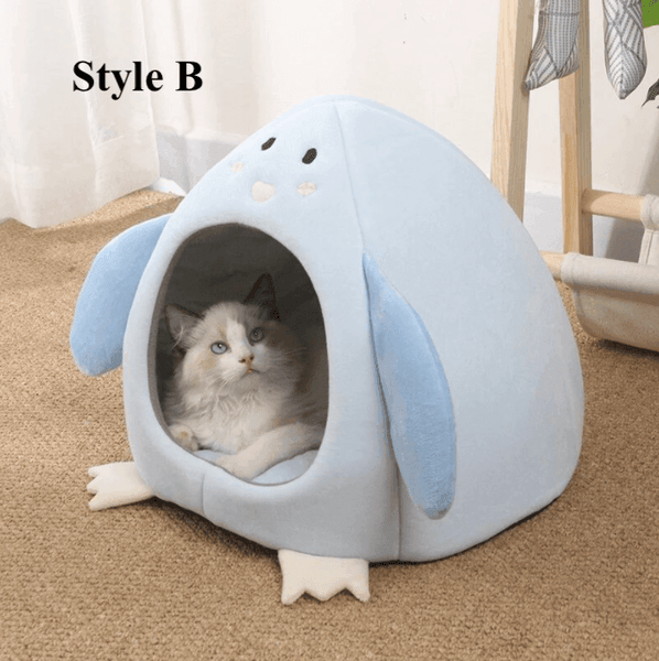 Cute Cat Bed House 3