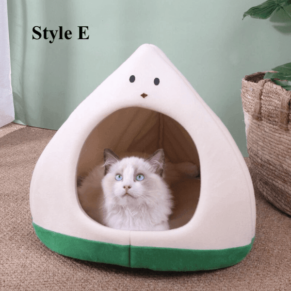 Cute Cat Bed House 6