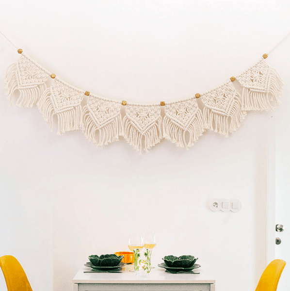 Macrame Wall Hanging Banners 0