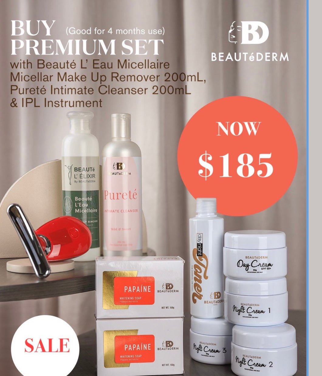 Beautederm Premium set 4 months