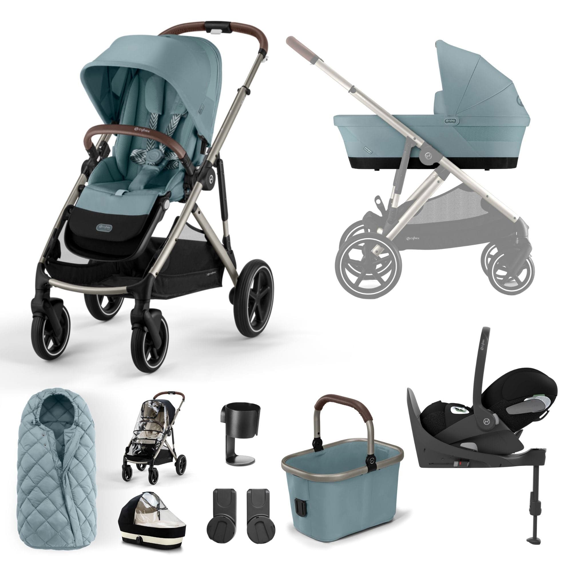 Cybex Gazelle S Stroller & Cots- More Colors!