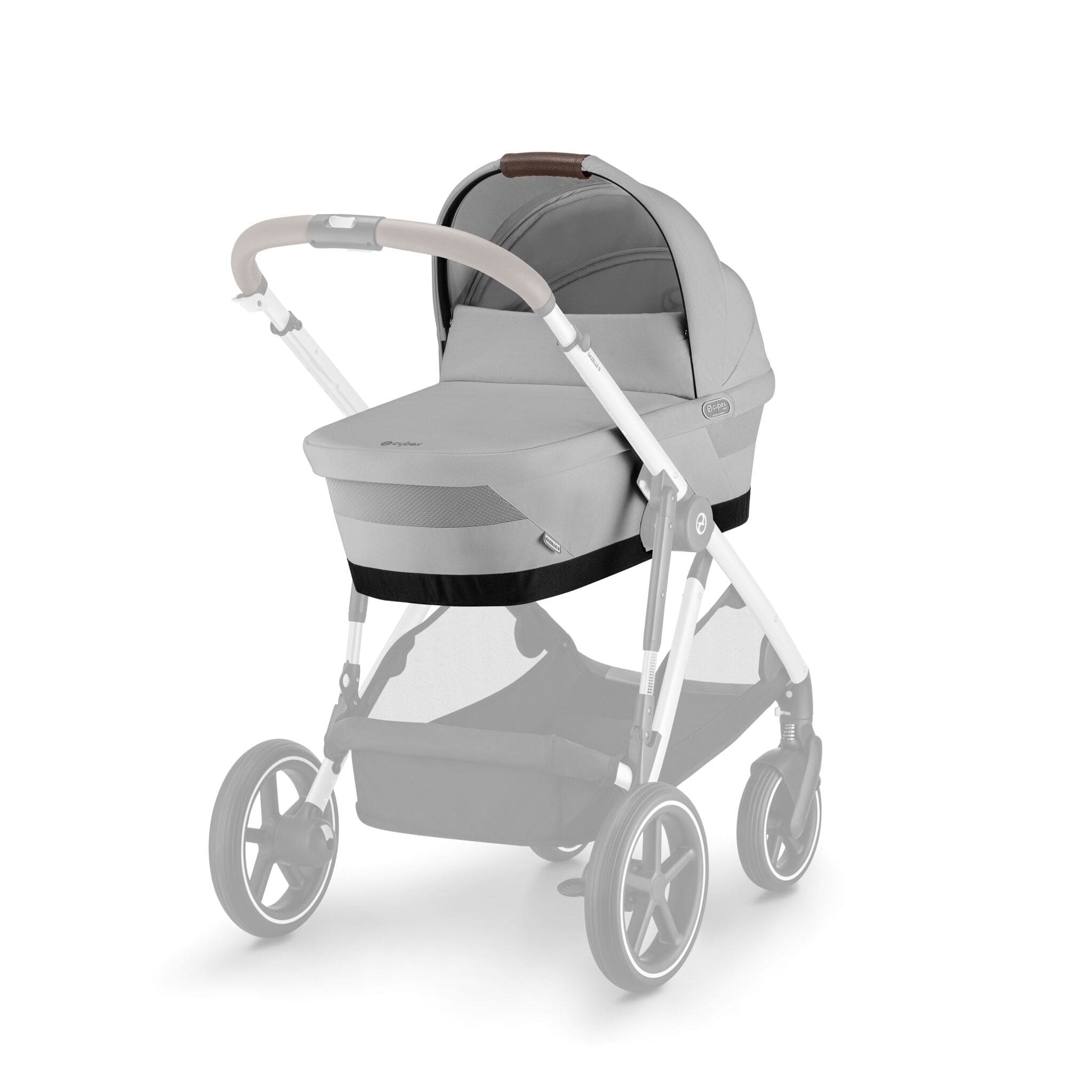 Cybex Gazelle S 2 Stroller – Silver Frame with Lava Grey Seat