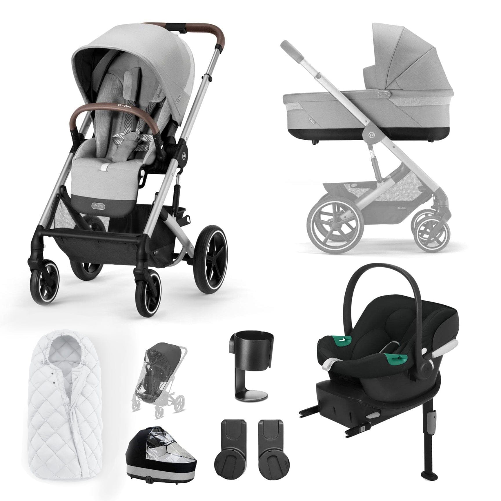 BALIOS S LUX SLV LAVA GREY CYBEX 2023