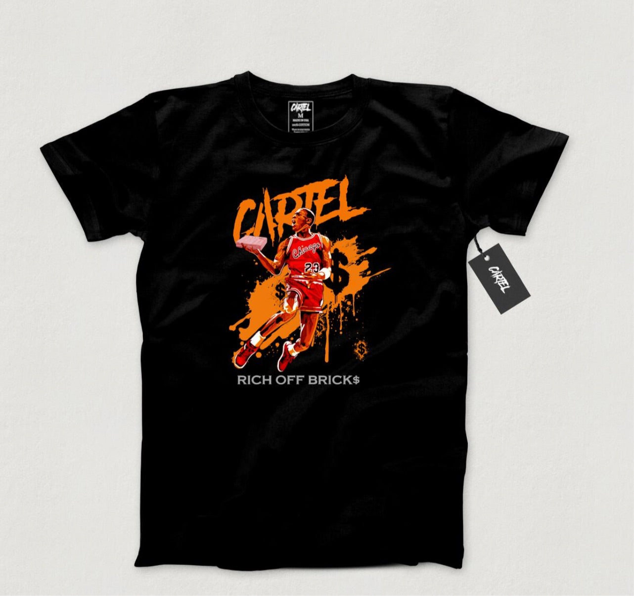 Cartel Brand Men’s Streetwear Tee Shirt