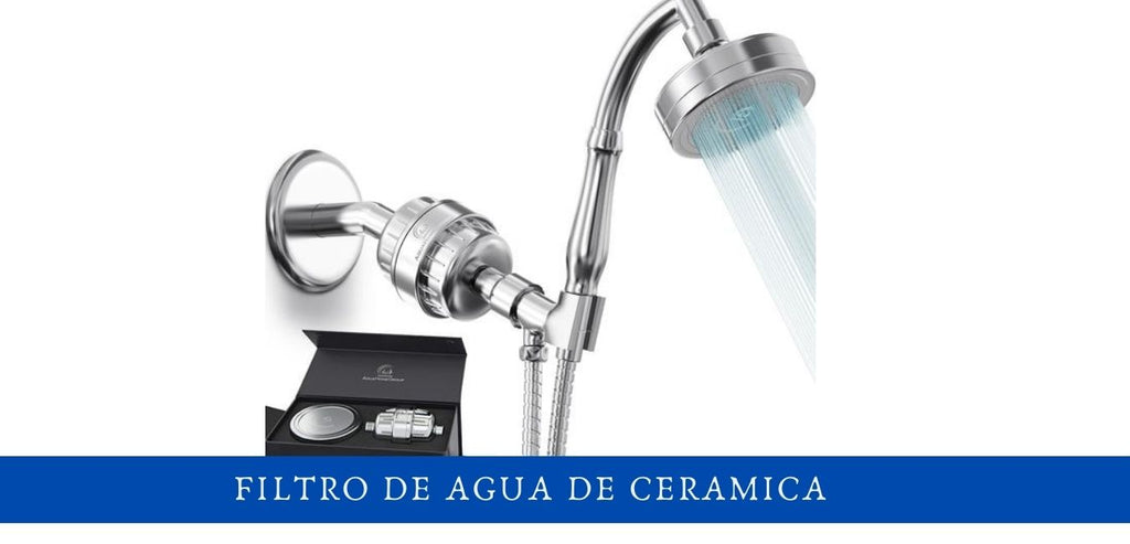 Filtro de ducha para agua dura de 20 etapas (vitamina C + E + A) 🔵 –  AquaHomeGroup