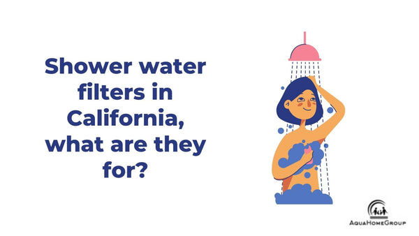 Shower water filters in California