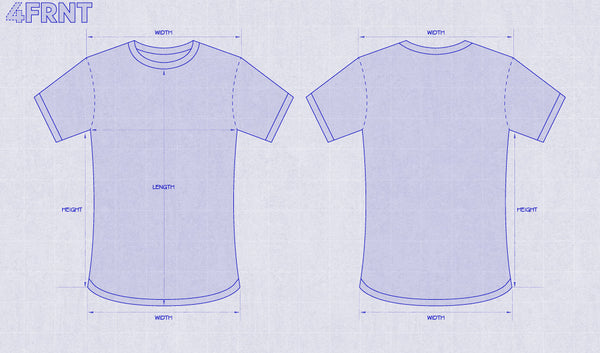 Bella T Shirt Size Chart