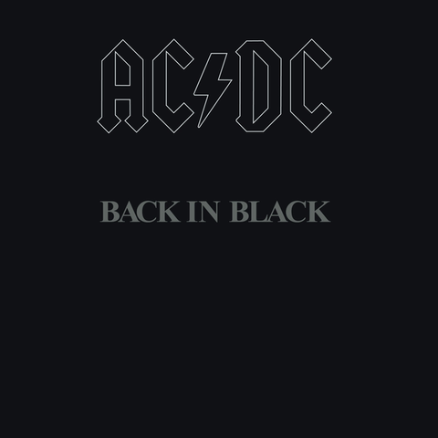 Back in Black by AC/DC - Vintage album 