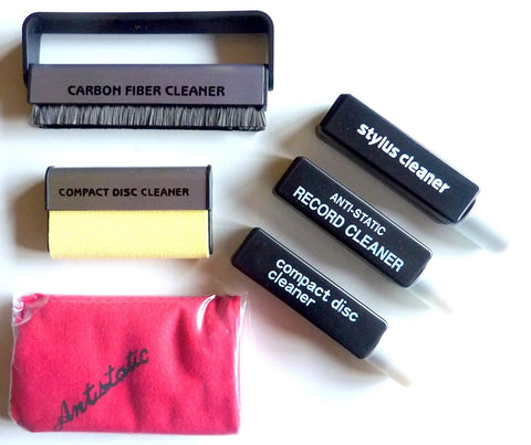 Carbon Fiber Cleaning Kit for Vinyl Records