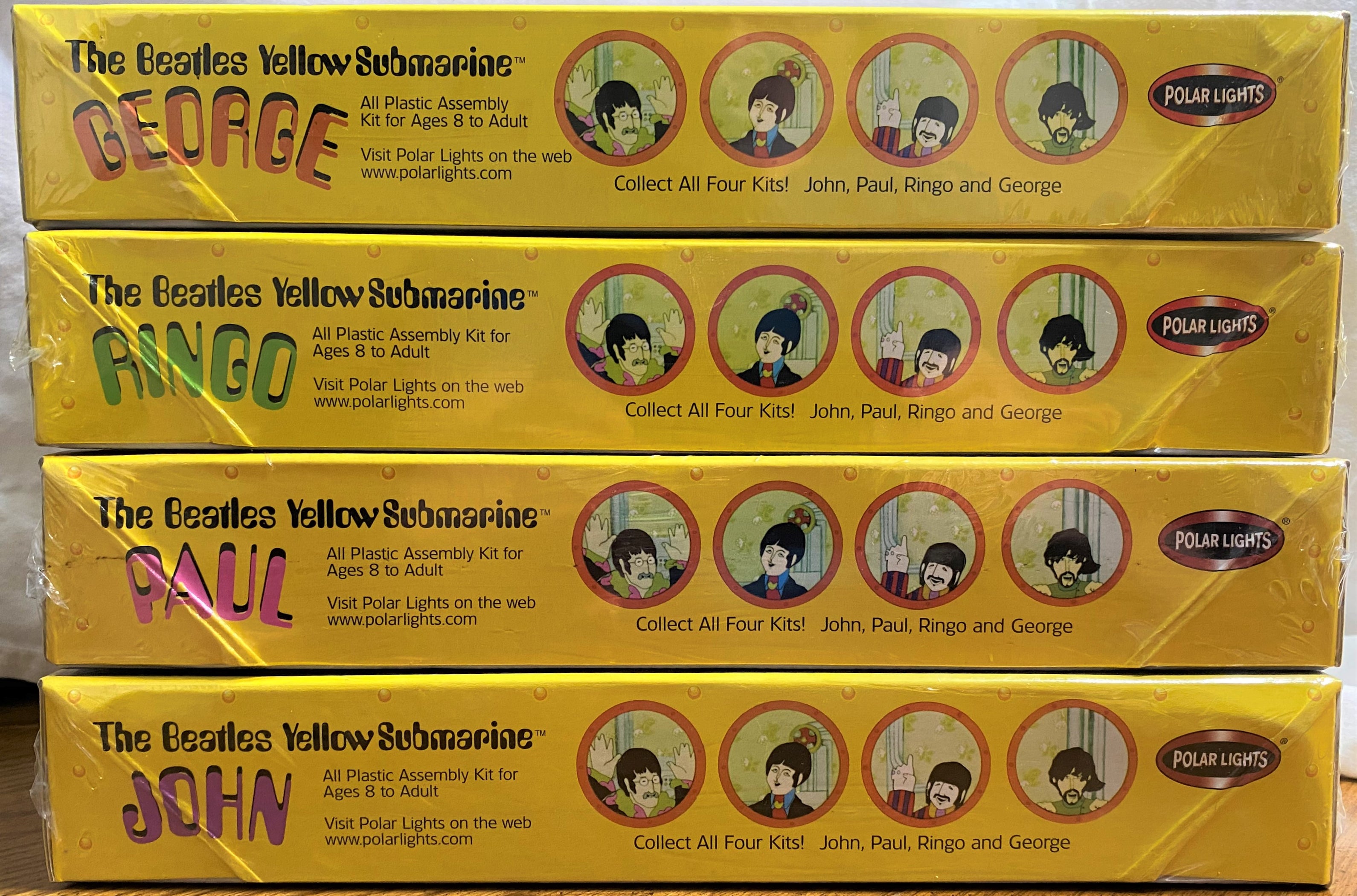 The Beatles Yellow Submarine Model Kits By Playing Mantis Polar L