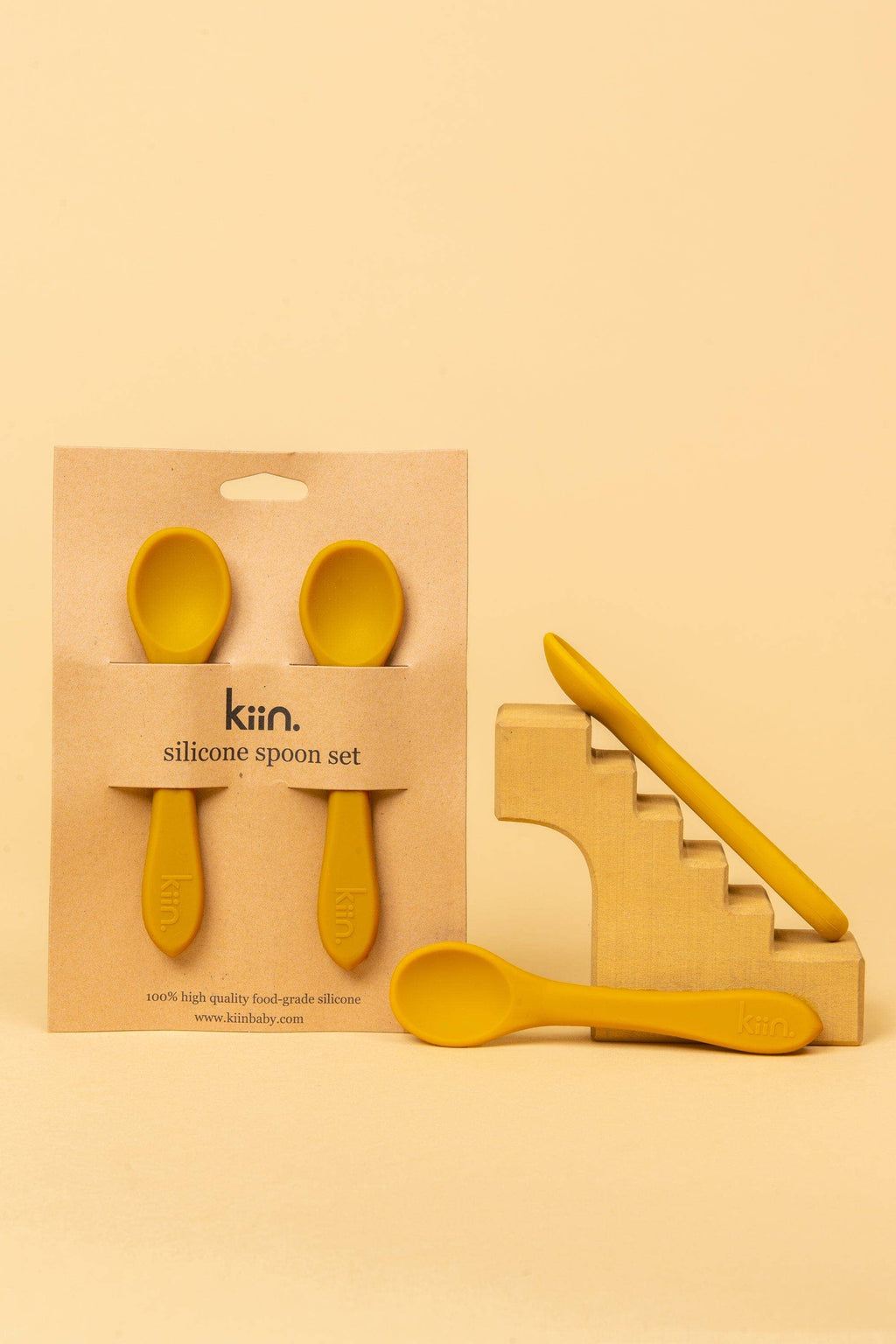 Kiinde Lil’ Bites Soft Silicone Spoon Set Stage 2: Slurp